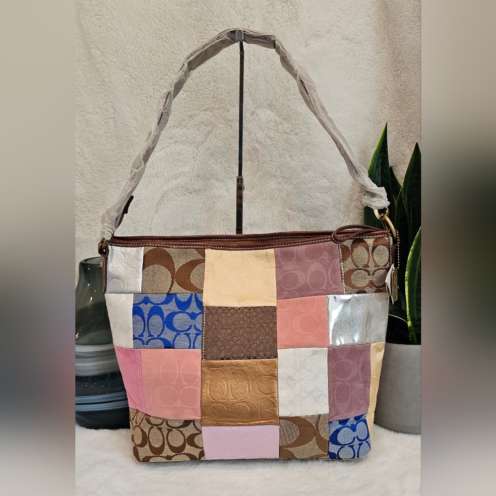 Coach Patchwork Shoulder Bag